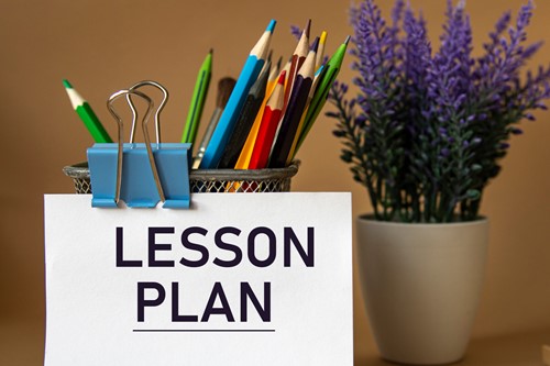 Structuring lesson plans