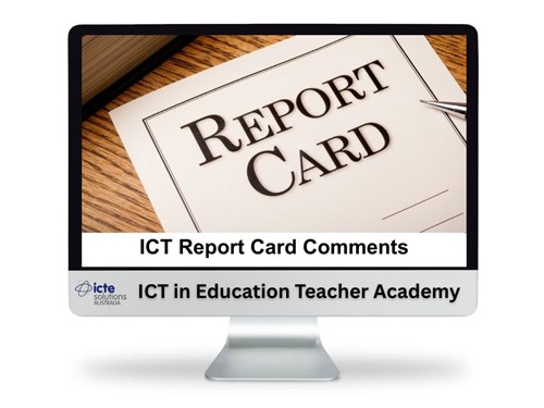 ICT report card comments